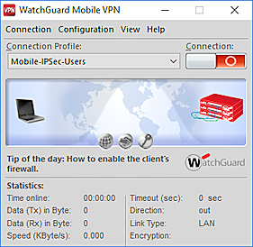 WatchGuard IPSec Mobile VPN Client - 500 Benutzer