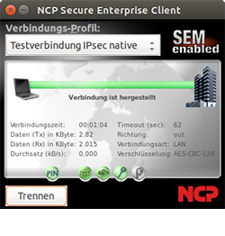 NCP Managed Secure Enterprise Client Linux, IGEL Edition