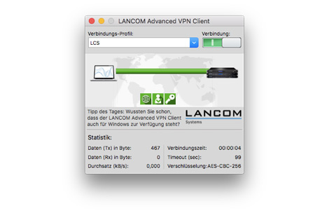 LANCOM Advanced VPN Client MacOS Update Version 2.01 (oder neuer) auf 4.61