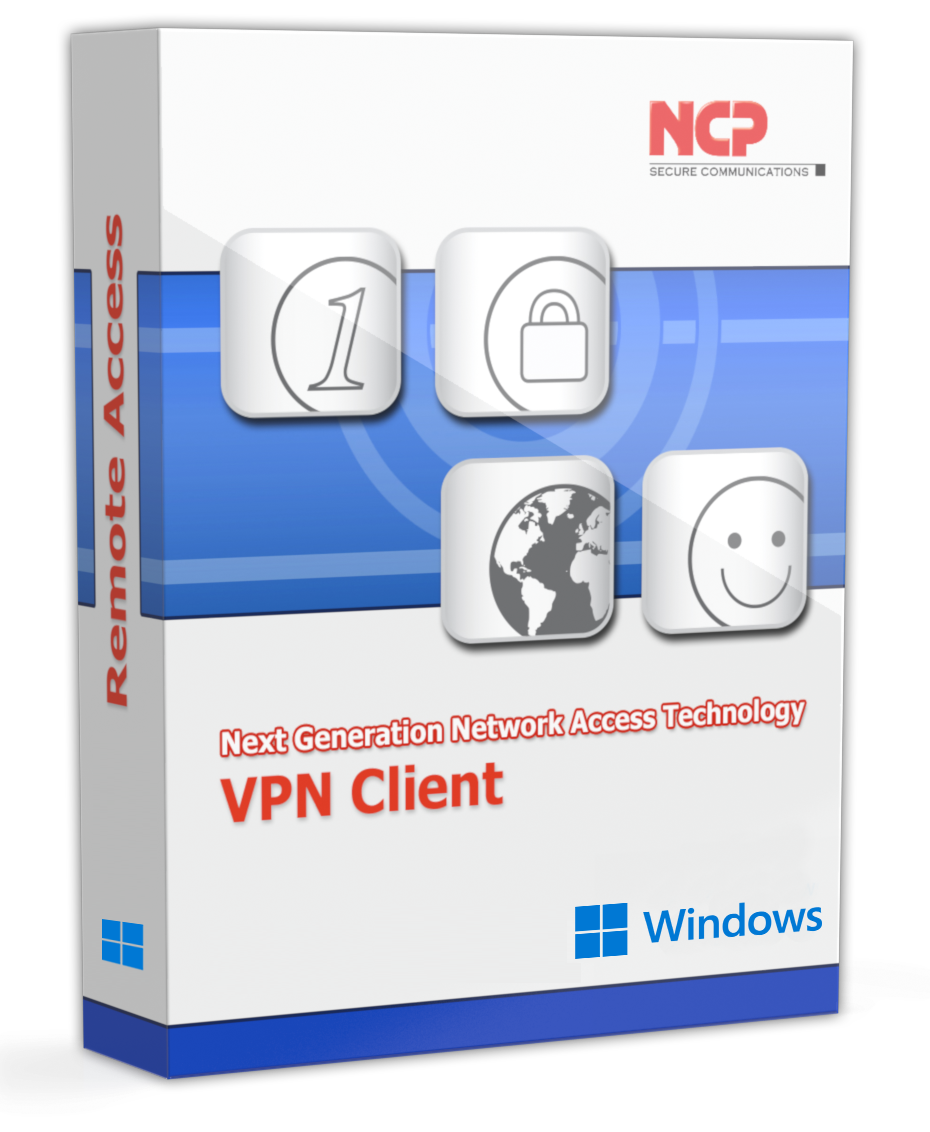 NCP Secure Entry Windows Client 13.04 Vollversion Staffelpreis ab 50 Lizenzen