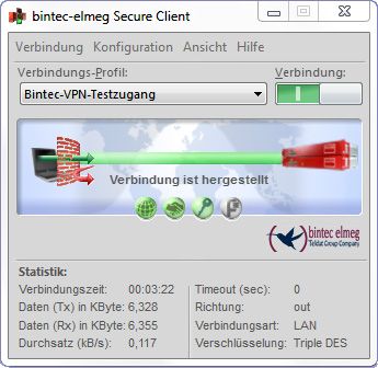 bintec Secure IPSec Client Update Version 4.1 auf 6.11